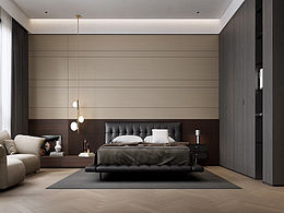 煥象視覺|大平層|木質黑白風格