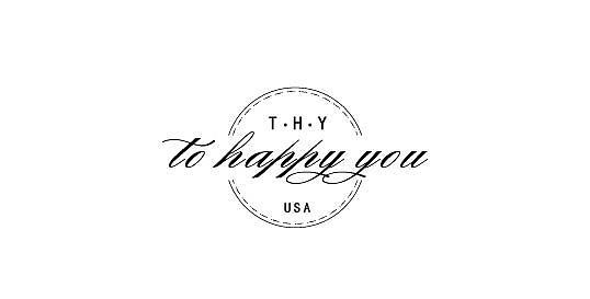 TO HAPPY YOU 美国女装logo设计（图ZMjY5MTY5ODg=） - Logo - 站酷设计师Annie_安妮原创素材 - 站酷ZCOOL
