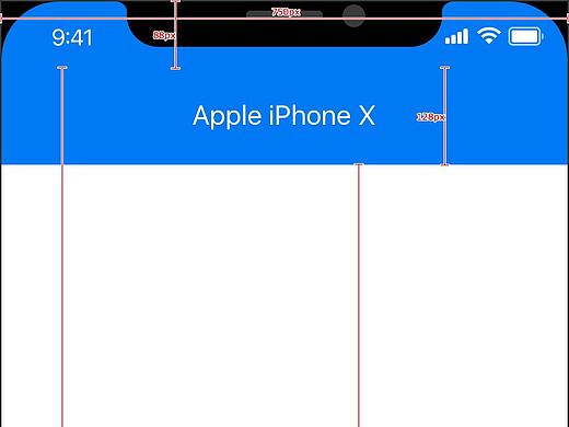 iPhone X 源文件模版 PSD+sketch