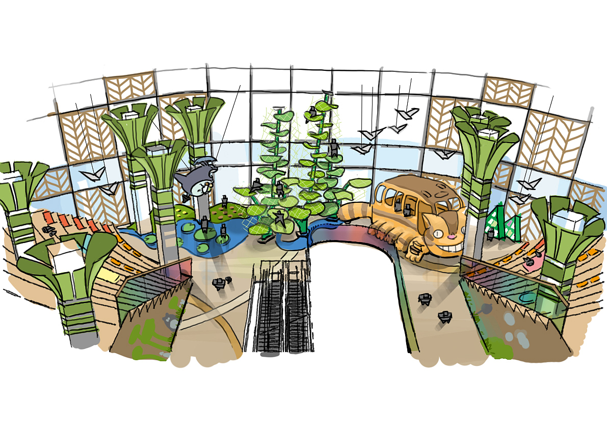 儿童区手稿（图ZMjMyNTMyMjY0） - 家装设计 - 站酷设计师月bing原创素材 - 站酷ZCOOL