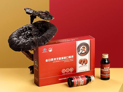灵芝氨基酸口服液 I 保健品摄影