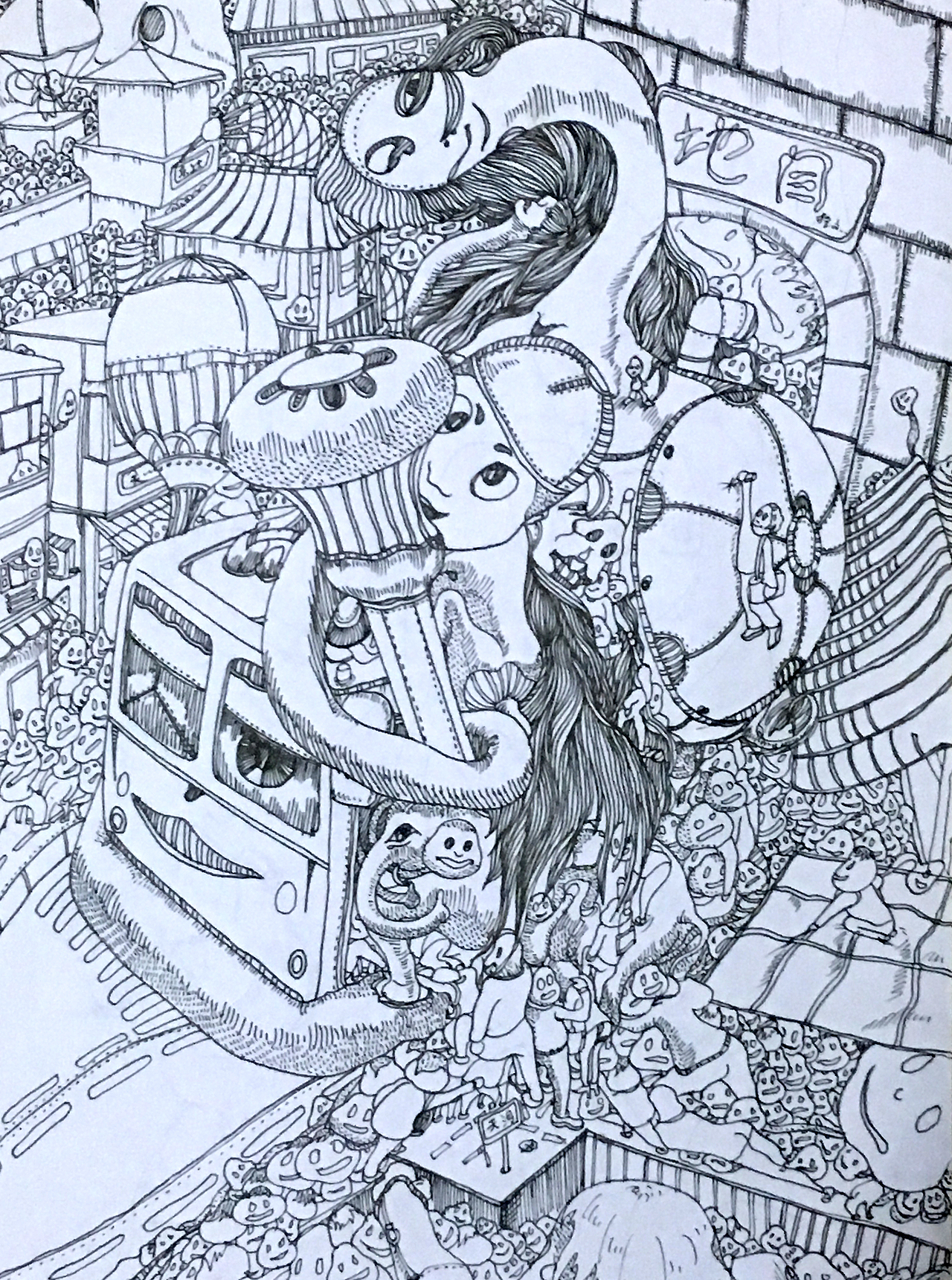 手绘练习2（图ZNzg1NDE1ODg=） - 创作习作 - 站酷设计师3柊小丑原创素材 - 站酷ZCOOL