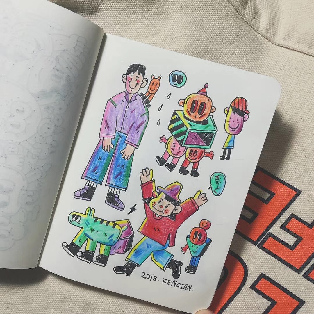 2018本子涂鸦