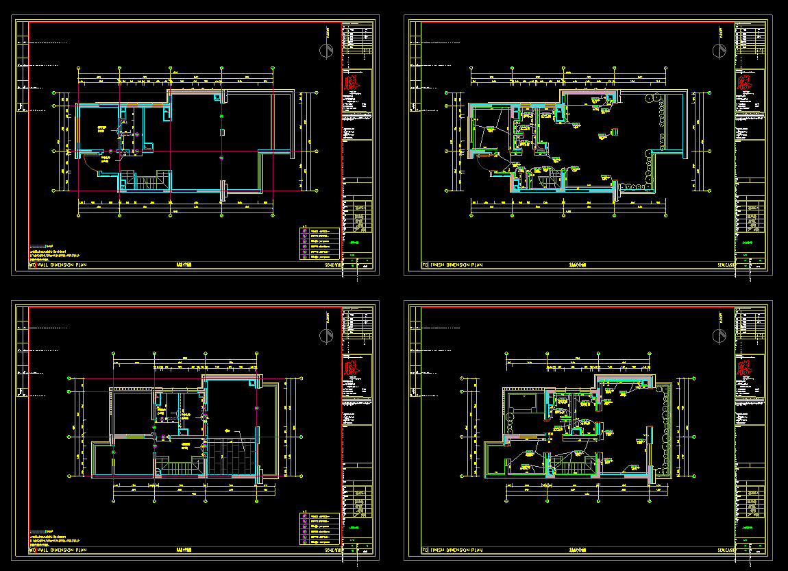 样板间深化施工图案例