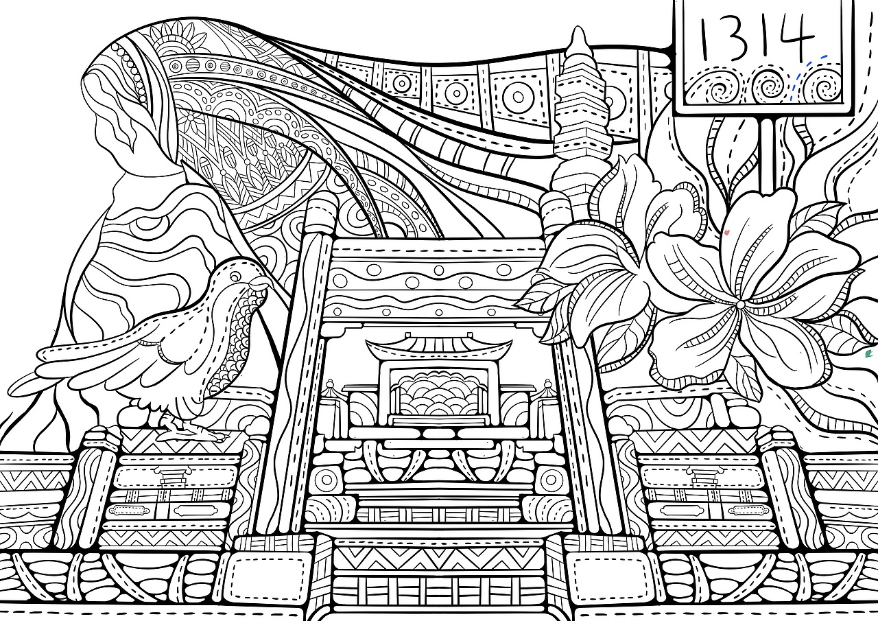 江西三清山插画稿2（图ZMjYxMjA2MTU2） - 商业插画 - 站酷设计师猫野郡原创素材 - 站酷ZCOOL