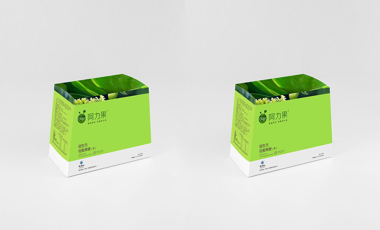 阿力果Oligo肠道保养调节微生态健康品牌系统升级VIS