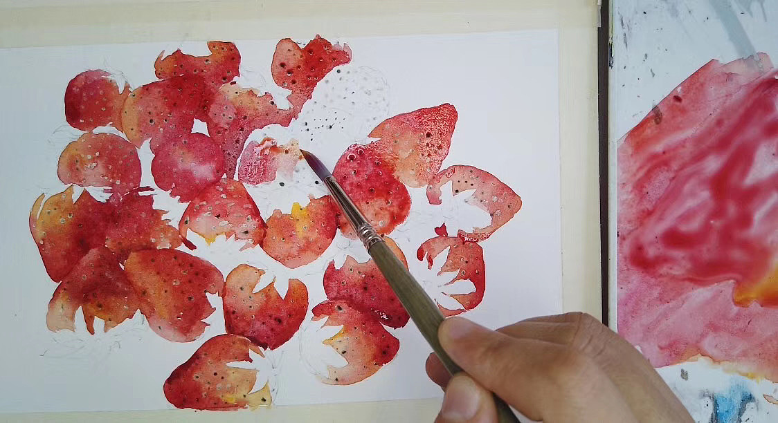 19-20年画的这些水彩花草插画们（图ZMjA0NDY3Njk2） - 绘画 - 站酷设计师杨婷婷2原创素材 - 站酷ZCOOL