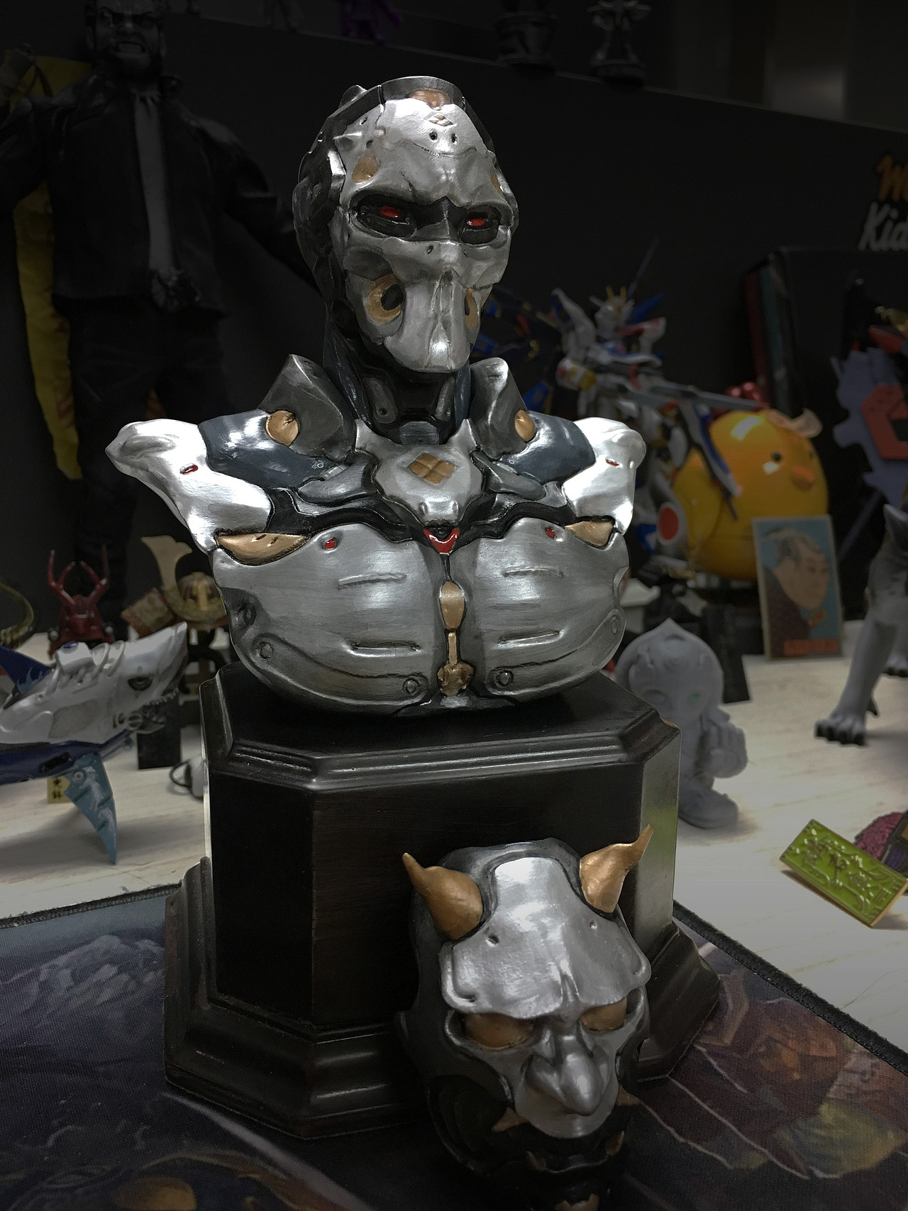 鬼面（图ZOTkwNzM0NTY=） - 手办/模玩 - 站酷设计师火山火山KAZAN原创素材 - 站酷ZCOOL