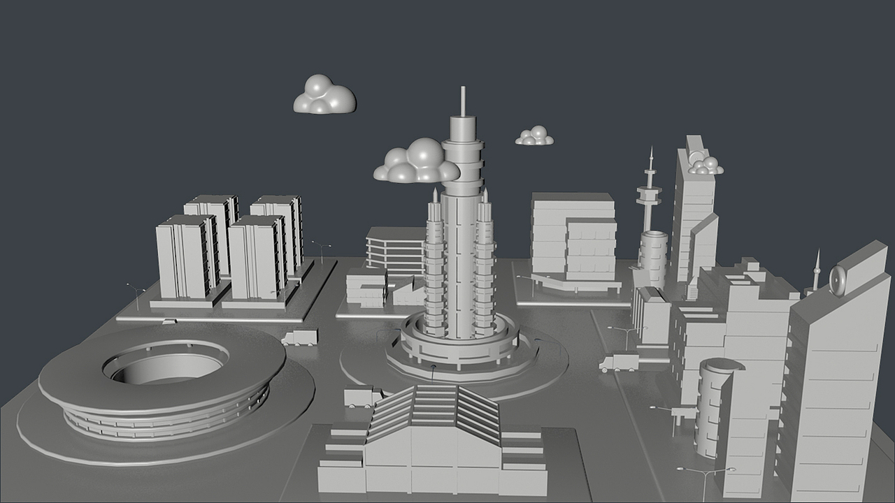 C4D-白模练习（图ZMTg2MjQ0NjA4） - 场景 - 站酷设计师炒鸡非常菜原创素材 - 站酷ZCOOL