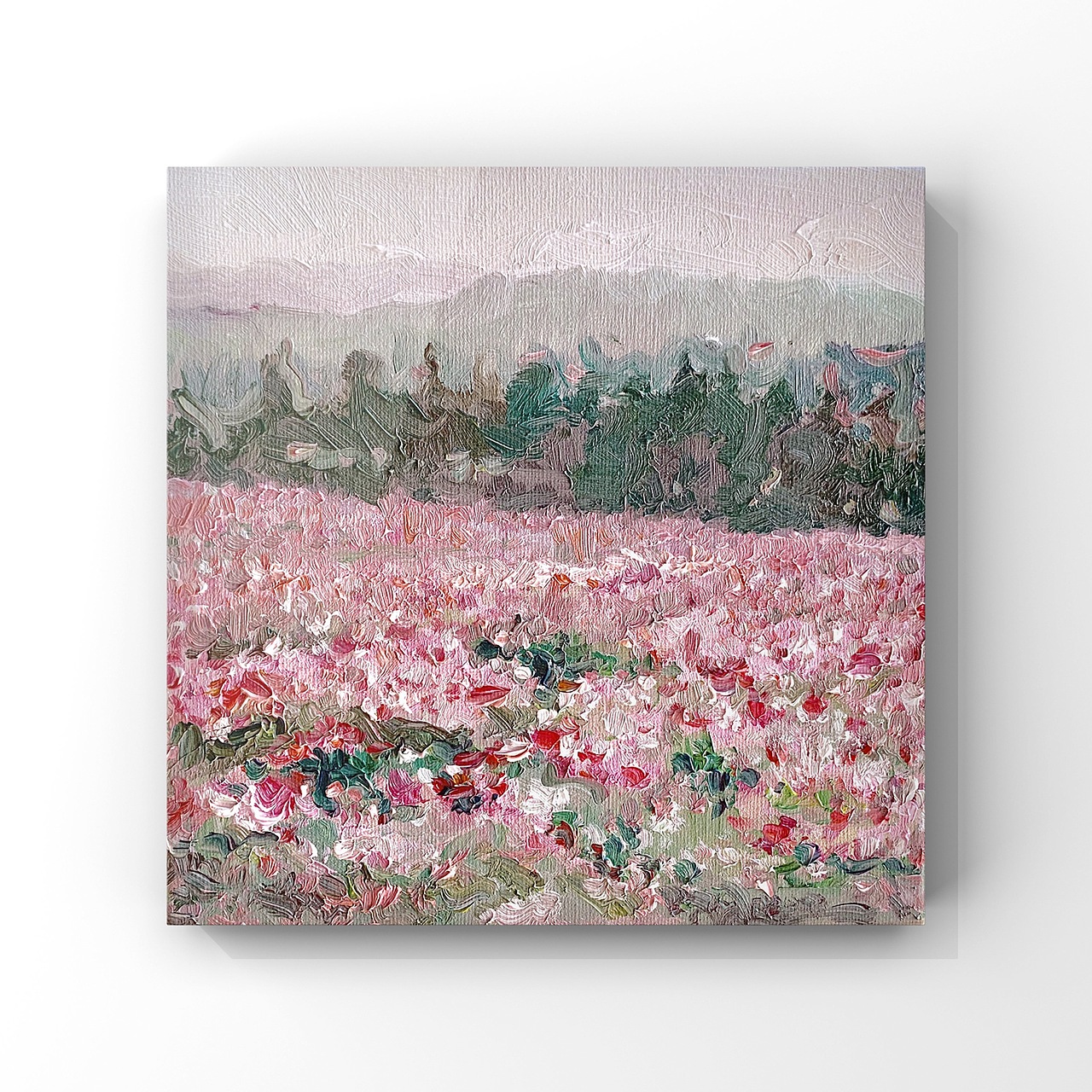 花田风景油画（图ZMjE5MzE2OTY0） - 绘画 - 站酷设计师摸摸脸脸原创素材 - 站酷ZCOOL
