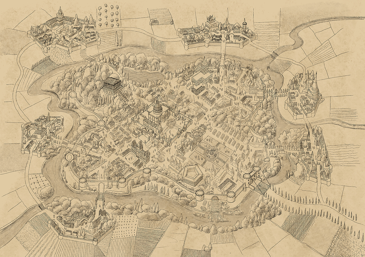 绿城代建4.0王国（图ZMjIyNDIyNDI4） - 商业插画 - 站酷设计师Aloe阿噜原创素材 - 站酷ZCOOL