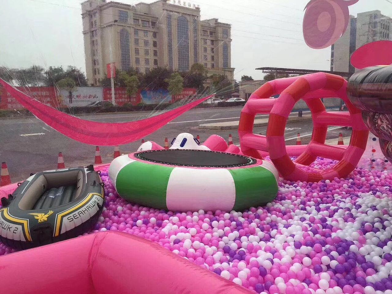 暖场活动鲸鱼岛 猪猪乐园价格