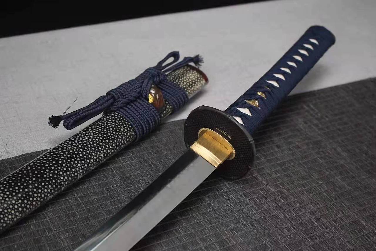 精品特制丁子烧刃精品金具打刀