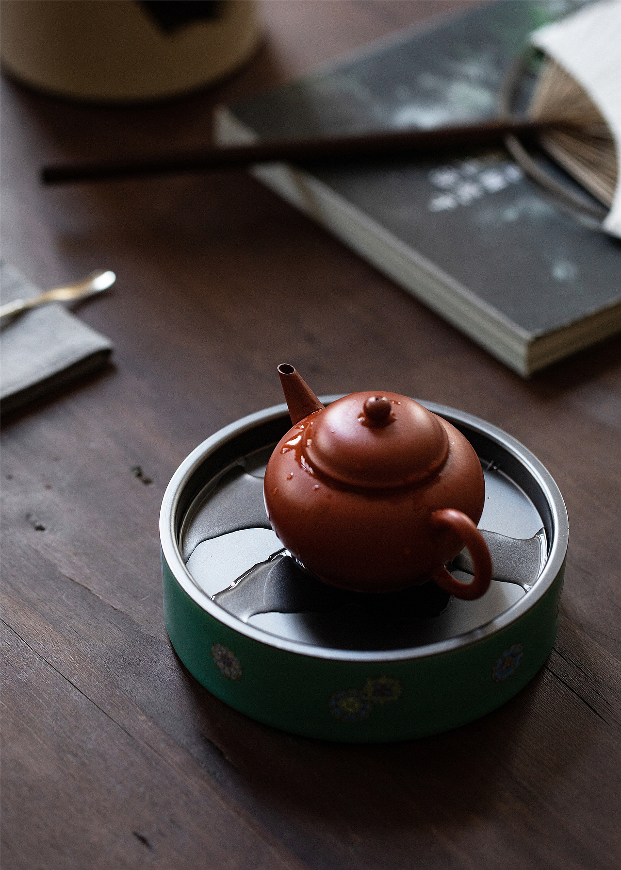 陶瓷壶承/干泡盘/茶具茶道配件（图ZMjg2NzYyODg4） - 产品摄影 - 站酷设计师五七六三原创素材 - 站酷ZCOOL