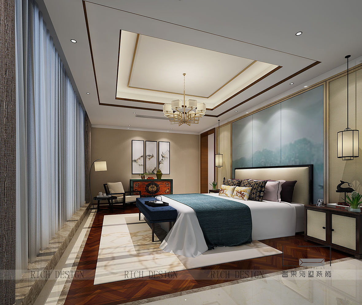 深业上城中式装饰