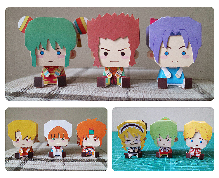 魔力宝贝_纸模型设计（图ZMTM0MjAzOTc2） - 其他手工艺 - 站酷设计师纸模设计师JENTC原创素材 - 站酷ZCOOL