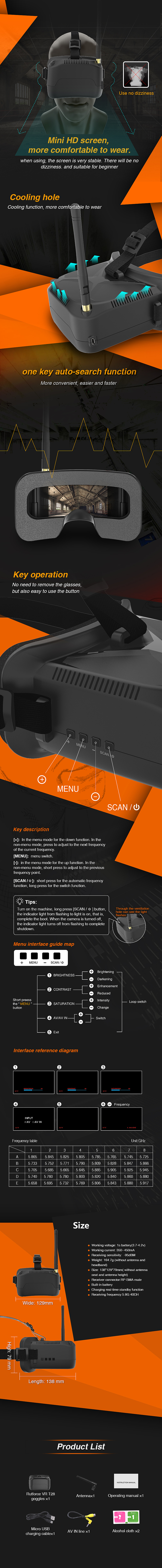 T28 VR眼镜 详情页