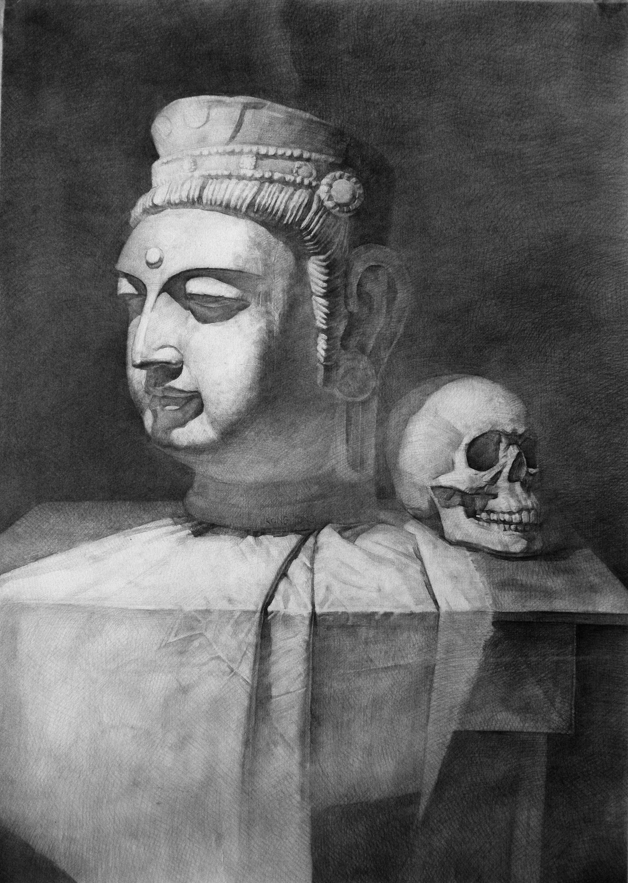 2003高二到大一素描作品（图ZMTk1MzI4ODQ0） - 绘画 - 站酷设计师大圣之魂原创素材 - 站酷ZCOOL