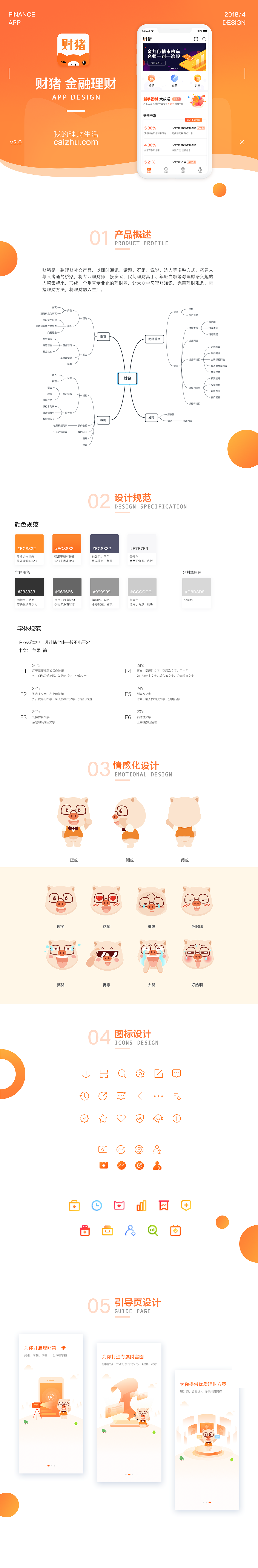 财猪金融app Redesign（图ZMTgyOTY1NjAw） - APP界面 - 站酷设计师薇薇糯米原创素材 - 站酷ZCOOL