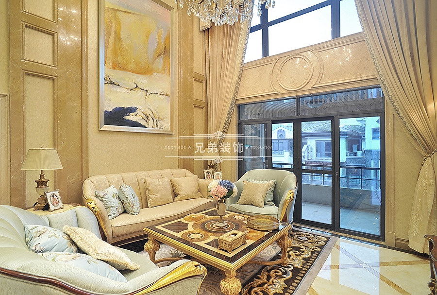 晋愉融府装修|晋愉融府跃层装修设计实景案例|兄弟装饰大渡口店电话18623005491