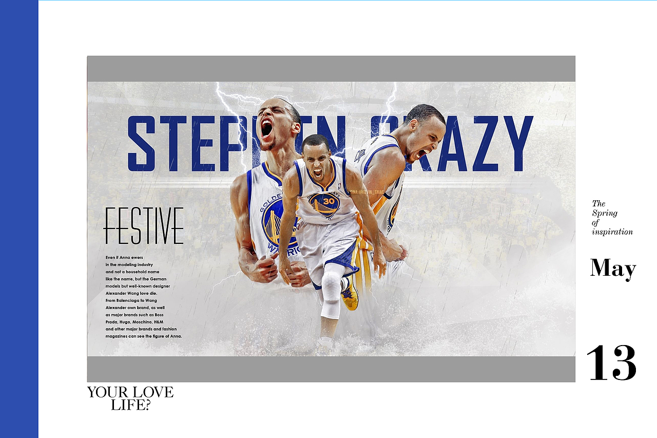 库里杂志（图ZMjYxMDk5MzQ4） - 书籍/画册 - 站酷设计师一行_Phuntsok原创素材 - 站酷ZCOOL