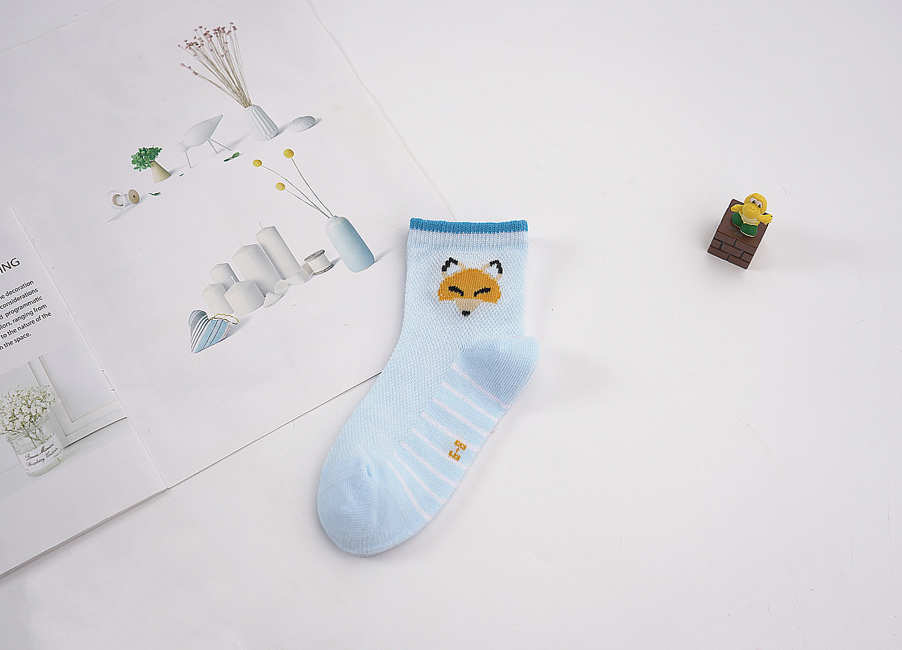 小清新童袜平铺