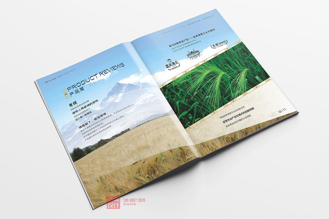 农产品画册设计 公司画册 农产品画册 农业公司画册