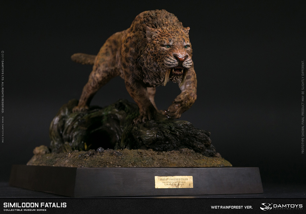 刃齿虎(剑齿虎) 收藏级雕像（图ZOTY5MDMxNjg=） - 生活用品 - 站酷设计师DAMTOYS原创素材 - 站酷ZCOOL