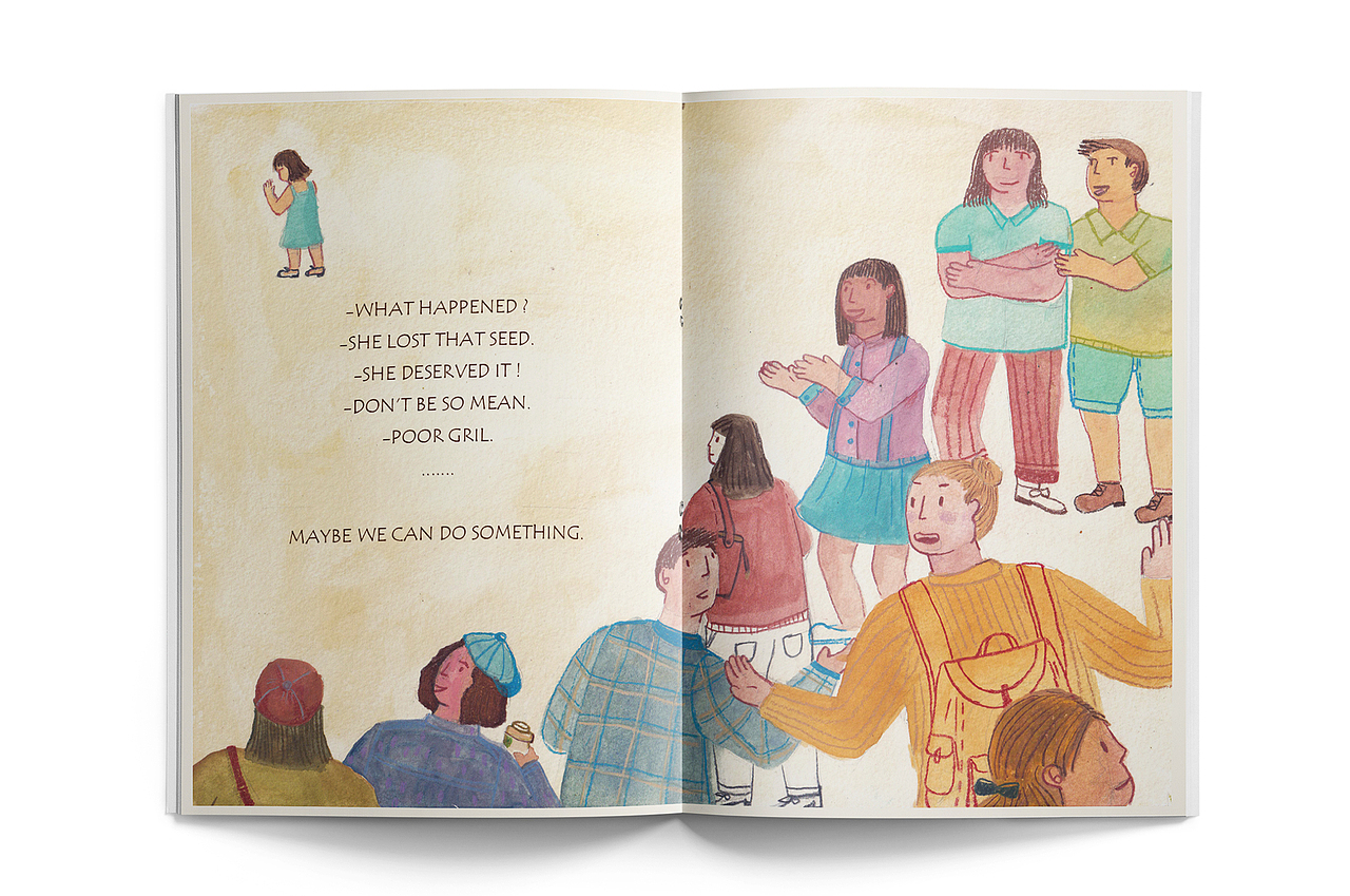 32页绘本《The seed》（图ZMjIwOTIzNTU2） - 绘本 - 站酷设计师唆麻饼干原创素材 - 站酷ZCOOL