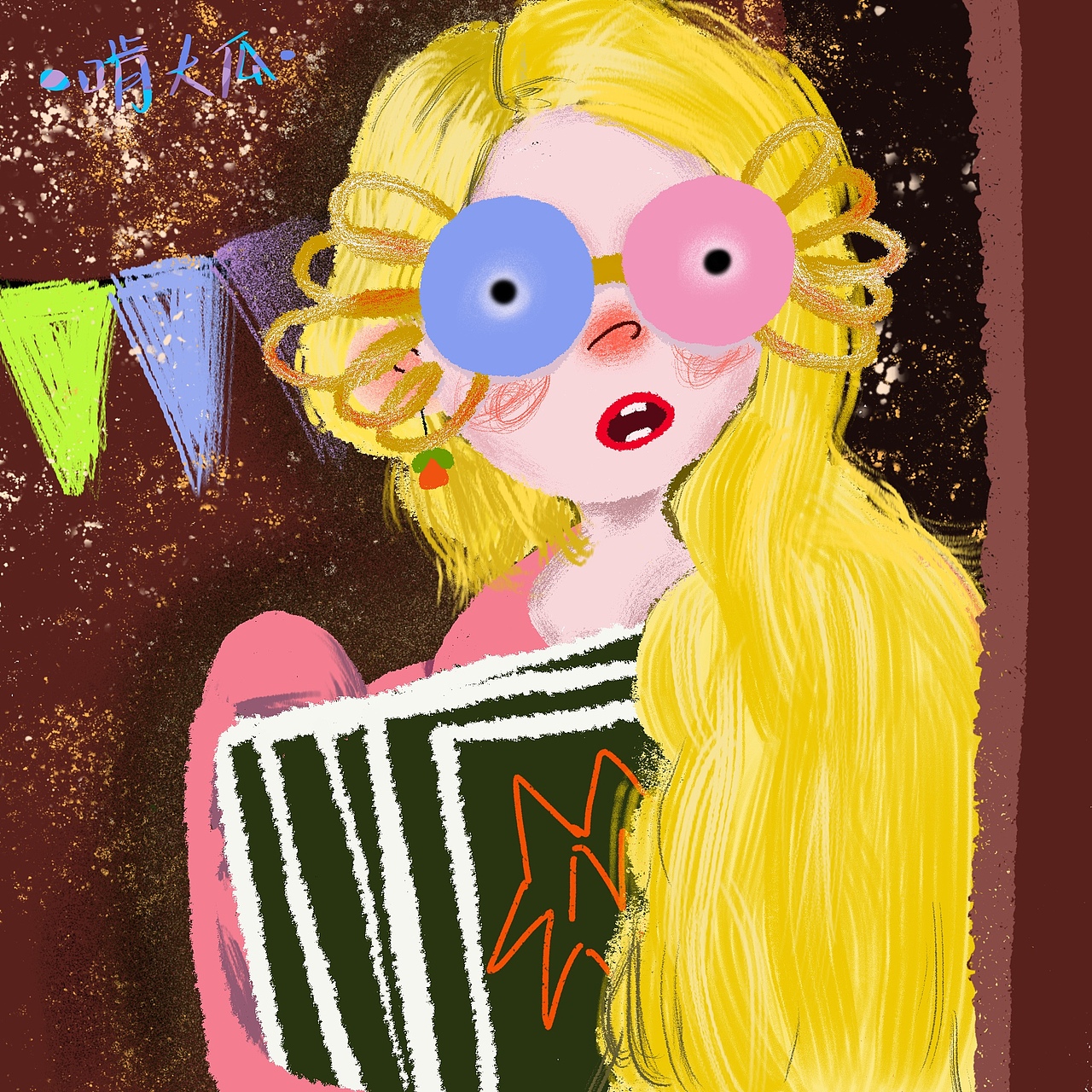 電影轉(zhuǎn)插畫（圖ZMjAwNjU0NjU2） - 創(chuàng)作習作 - 站酷設(shè)計師啃大瓜原創(chuàng)素材 - 站酷ZCOOL