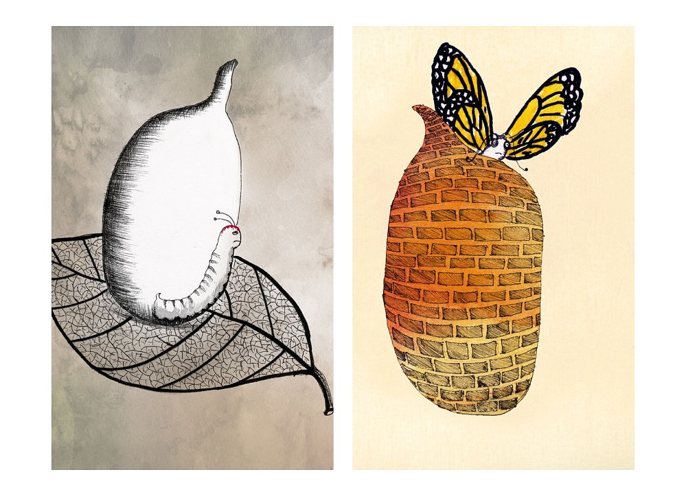 十年插画集合——所见，不所得。（图ZMTU1MTY5Nzgw） - 艺术插画 - 站酷设计师潘焕勇原创素材 - 站酷ZCOOL