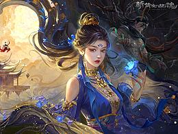网易游戏插画