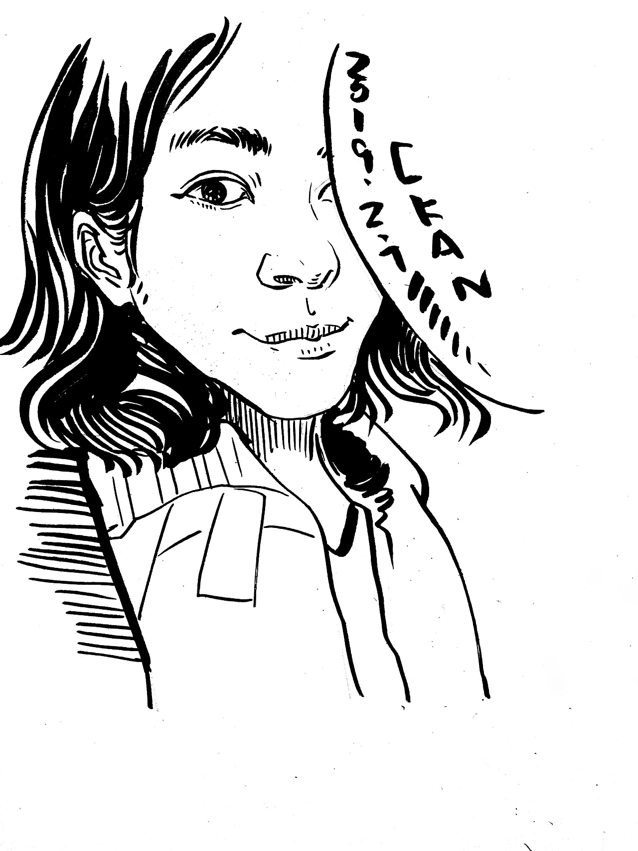 秀丽笔头像（图ZMTQzOTc5OTUy） - 创作习作 - 站酷设计师CKAN程阿砍原创素材 - 站酷ZCOOL