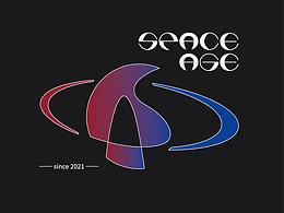 太空元素logo设计｜品牌形象设计