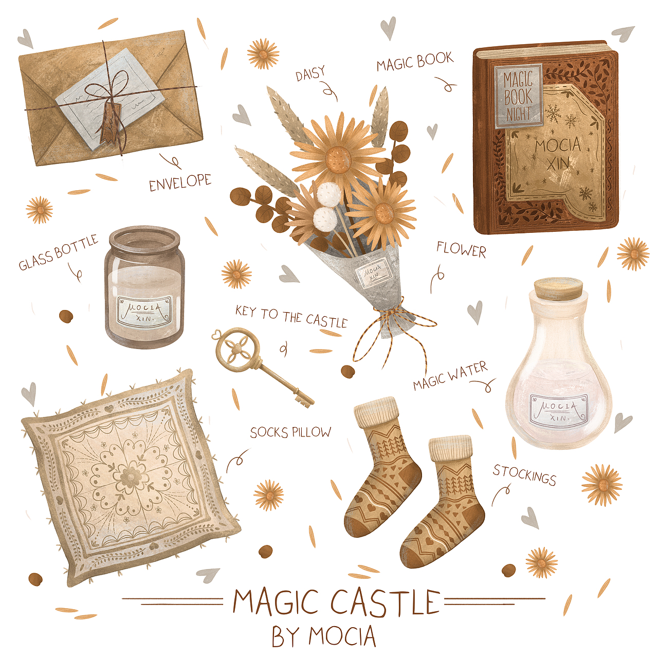 插画-静物练习（图ZMTg4ODE5NTky） - 儿童插画 - 站酷设计师XINRUI_酒月原创素材 - 站酷ZCOOL
