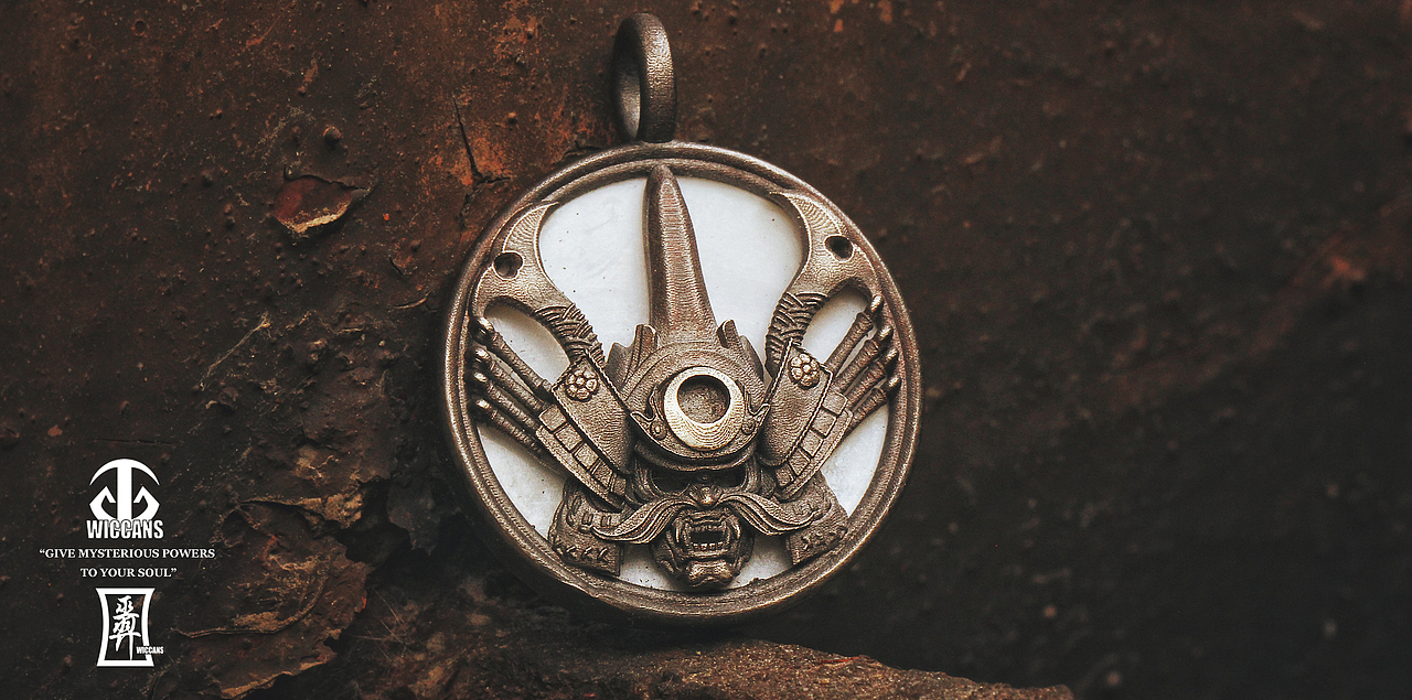 WICCANS巫羿原创设计——武士将领吊坠