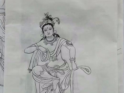 毛笔线稿（个人主页-ZMjcyMjEyODg=） - 绘画 - 站酷设计师枫林悦原创素材 - 站酷ZCOOL