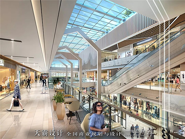 巩义建业百城天地：融入自然元素的商业空间设计欣赏（图ZMTMyNTQ2Njk2） - 建筑设计 - 站酷设计师专业购物中心设计原创素材 - 站酷ZCOOL