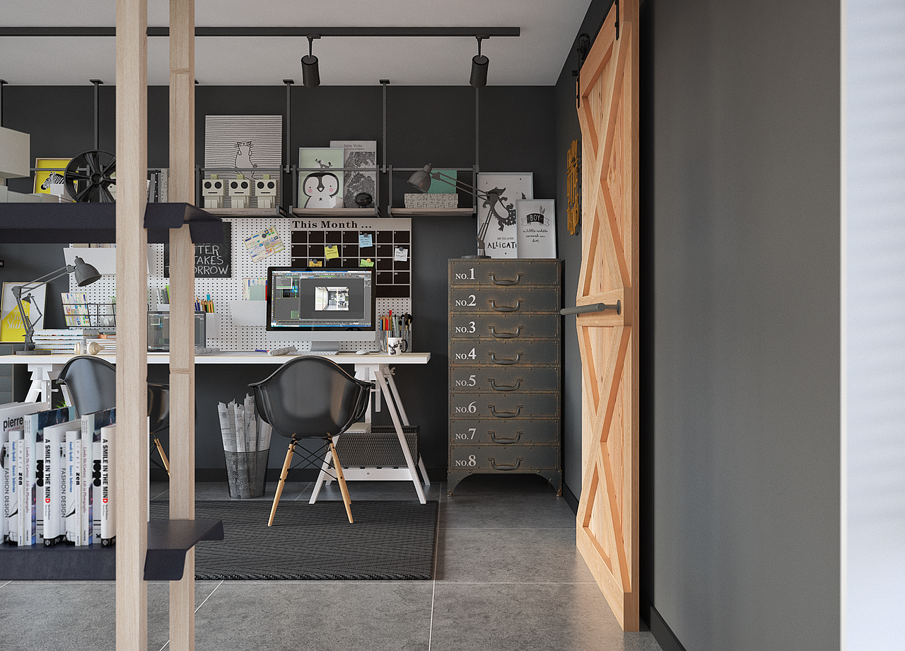 《工作室》（图ZMTI3NzM2NzU2） - 家装设计 - 站酷设计师宇墨凡辰原创素材 - 站酷ZCOOL