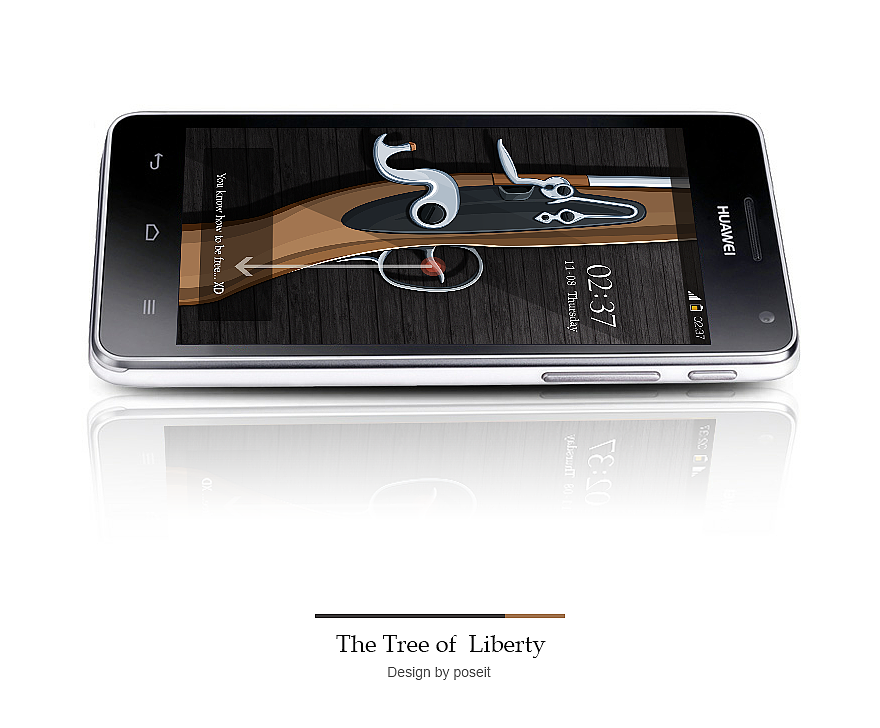 the Tree of Liberty【自由之树】（图ZNzQxNDYzNg==） - 主题/皮肤 - 站酷设计师Poseit原创素材 - 站酷ZCOOL