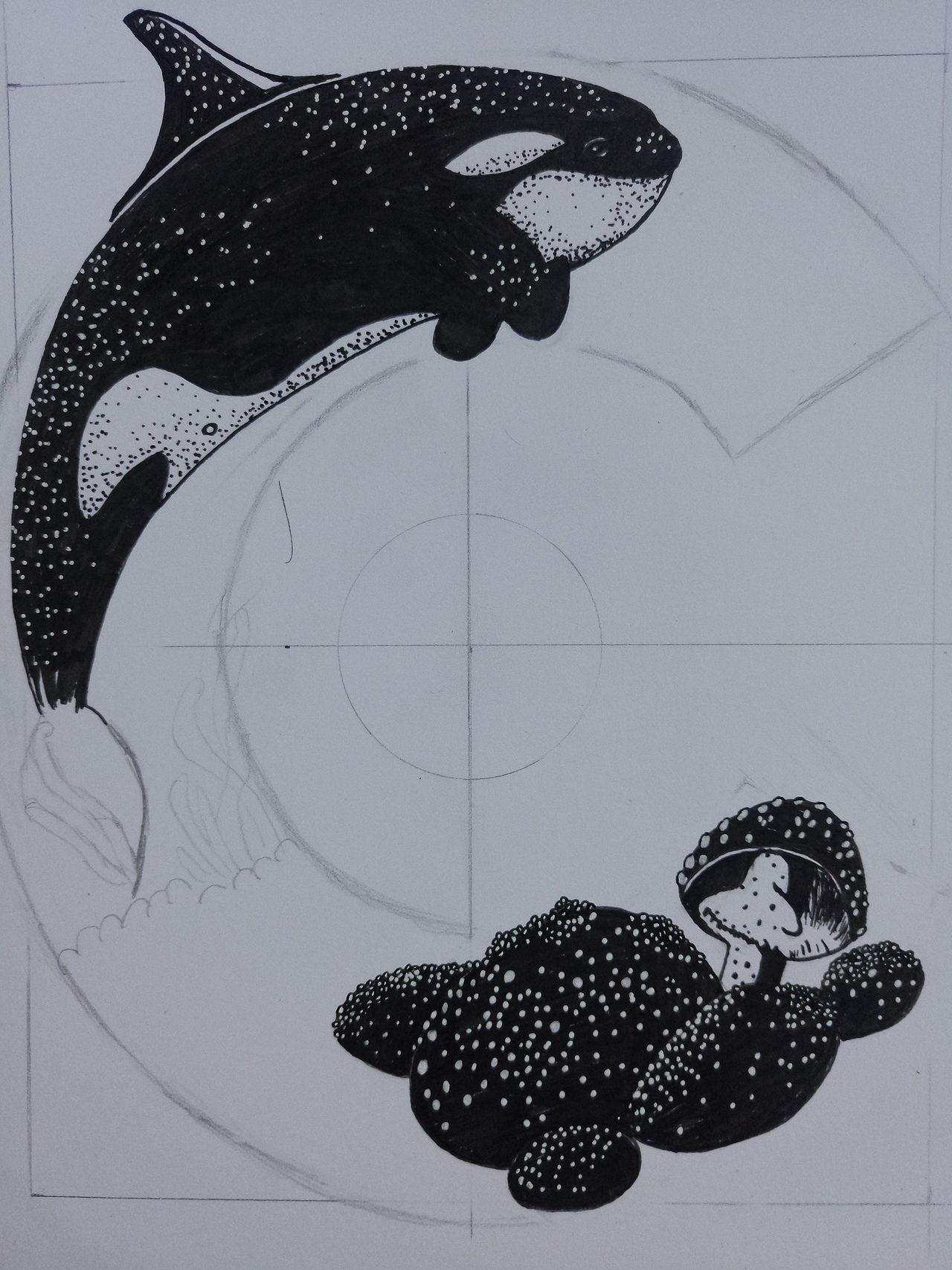 鱼和字母相撞（图ZMTIzMjIwMDMy） - 新锐潮流插画 - 站酷设计师苏兔子原创素材 - 站酷ZCOOL