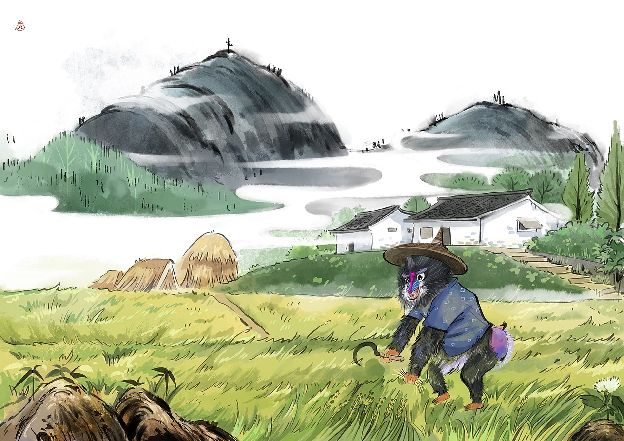 中国妖怪.——怪物篇（图ZMjUyODI3Mjg4） - 绘本 - 站酷设计师miao9原创素材 - 站酷ZCOOL