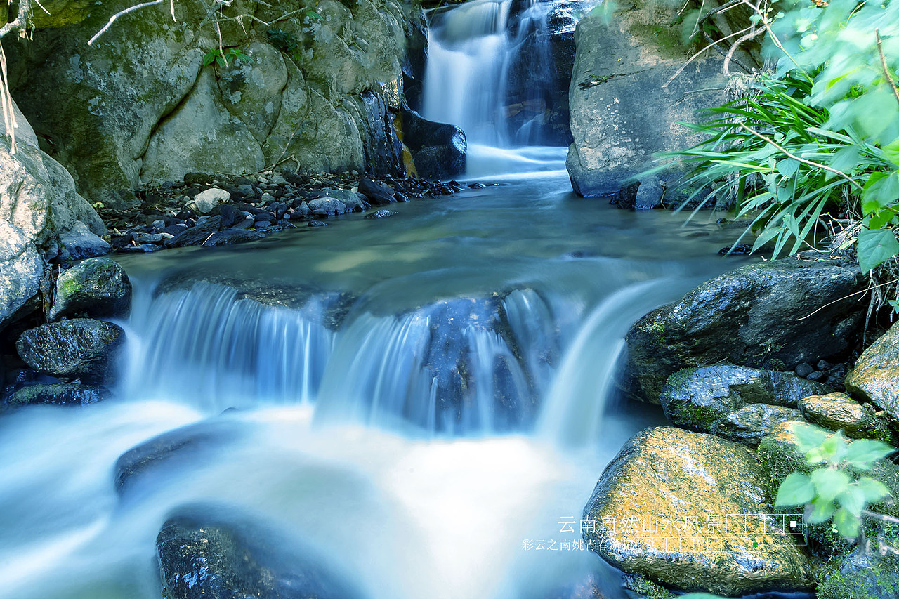 云南省临沧市凤庆县大寺乡德乐村姚青春河边自然风光山水风景游记2