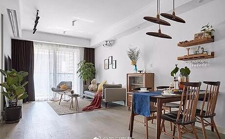 100平现代宜家风三居室室内设计 ~十八匠原创国际