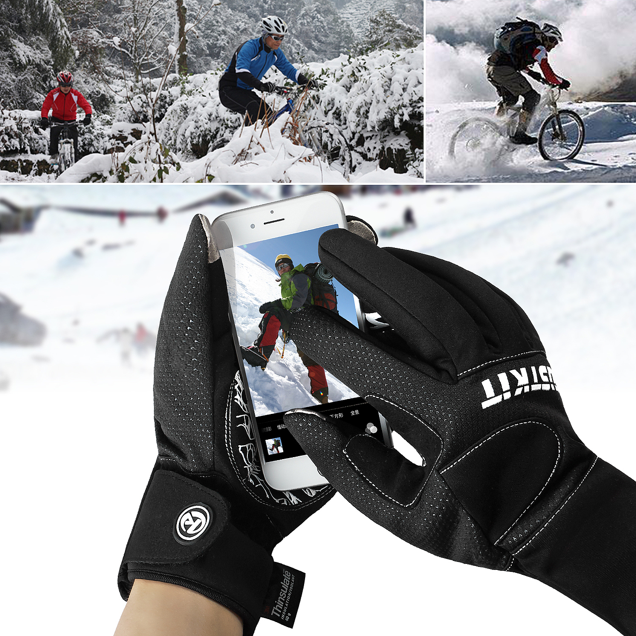 黑色手套 产品摄影 白底图 纯底 外贸 电商