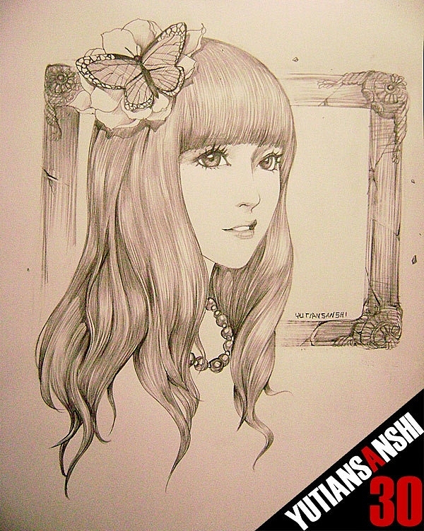 复印纸上的画儿系列1