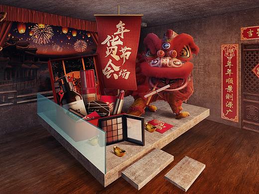 年货节海报合成