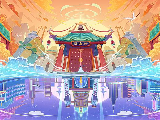 「立潮头 萃国风」新国潮——《钟魂殿》