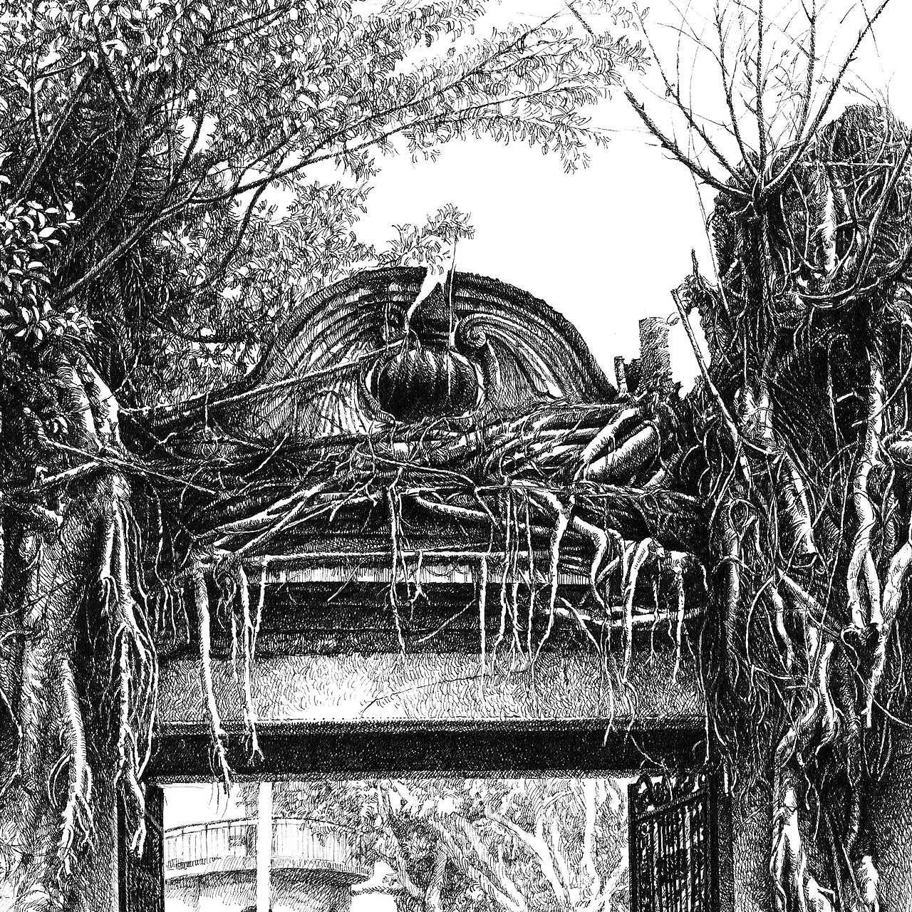 黄荣远堂门楼（图ZMTgwOTU1ODg0） - 绘画 - 站酷设计师ohwa俊桦原创素材 - 站酷ZCOOL