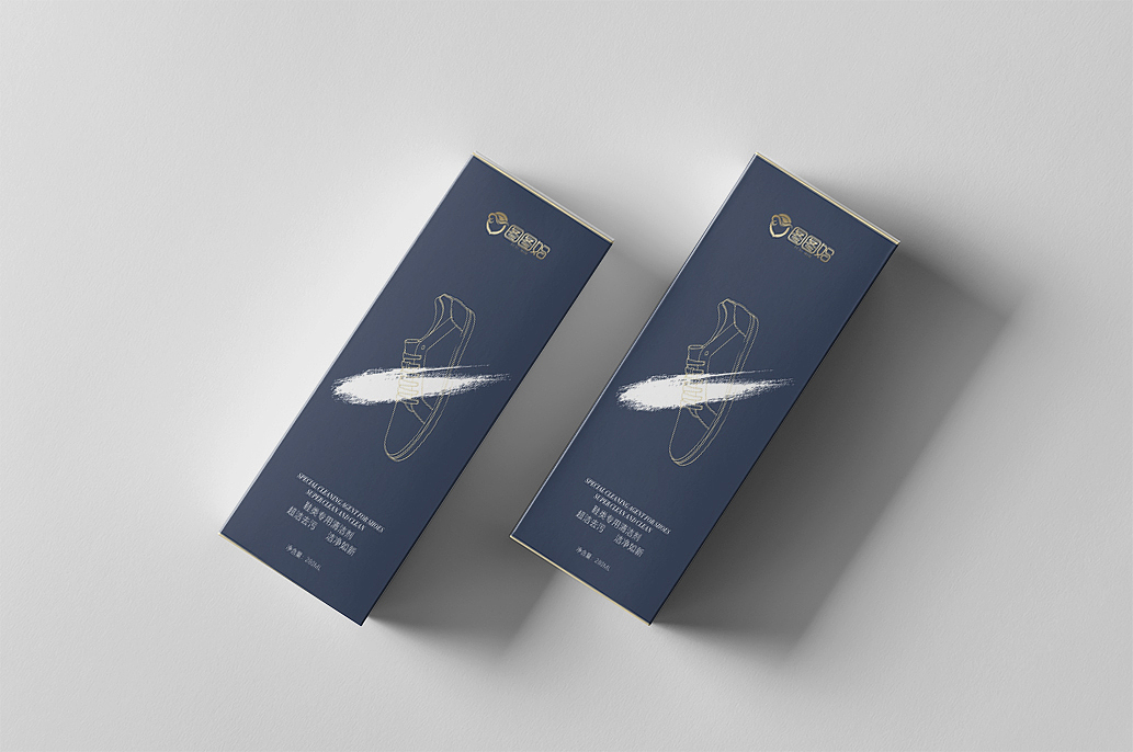 鞋类清洁剂包装（图ZMTkyMzQzMzIw） - 包装 - 站酷设计师君贝原创素材 - 站酷ZCOOL